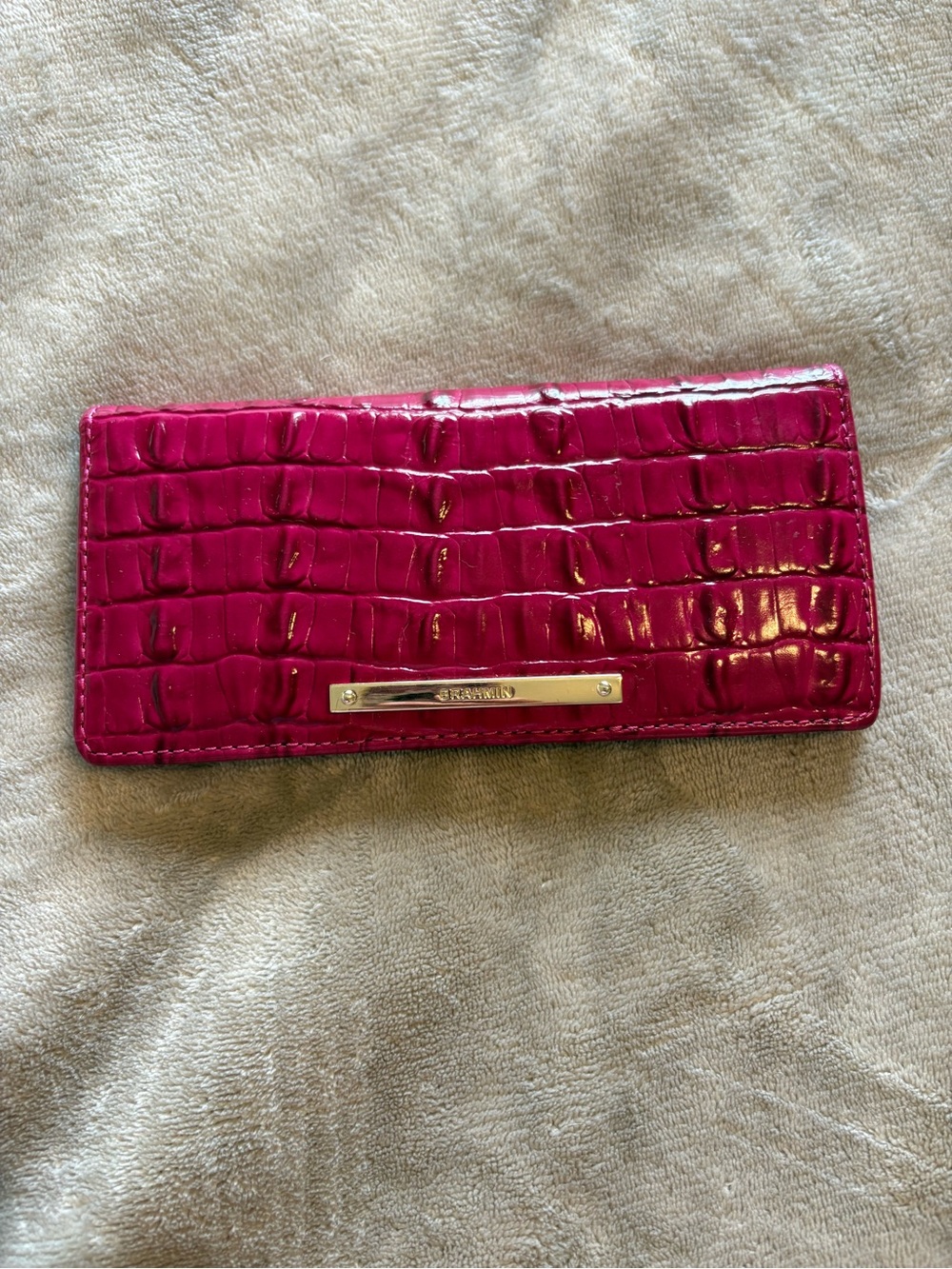 Brahmin Ady Wallet in La Scala Fuchsia